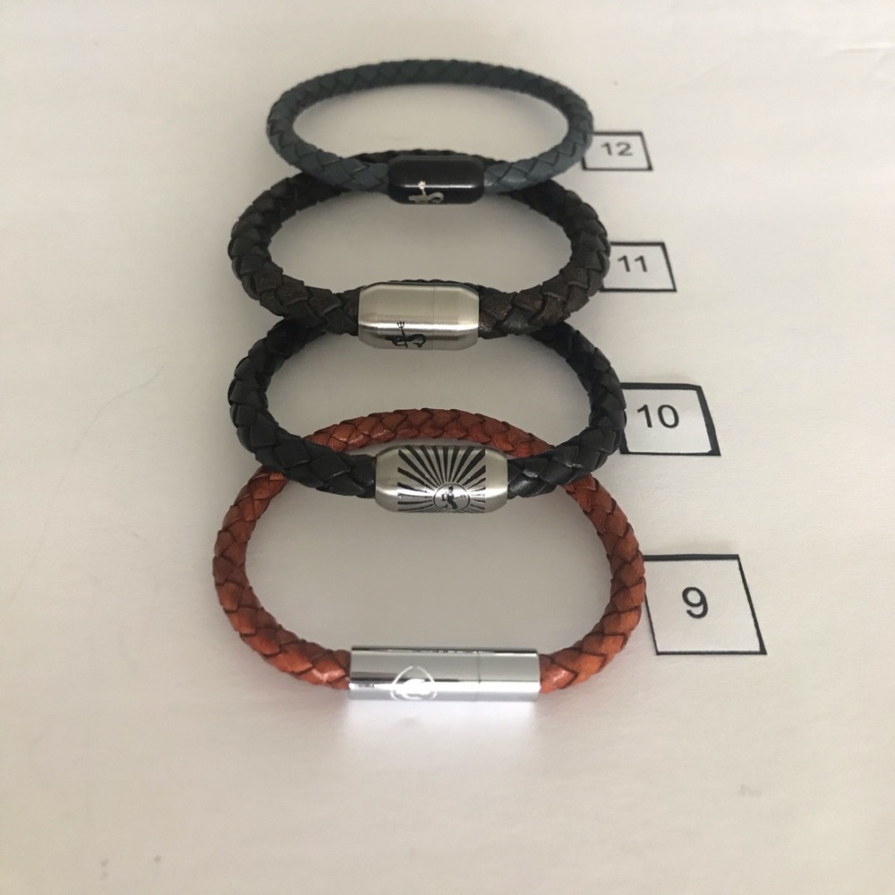 Bracelets. Leather And Rope. Clearance Collection - Picture 3 of 12